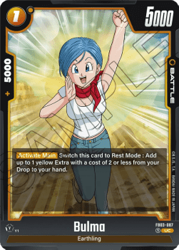 87. Bulma - RAGING ROAR - FB03