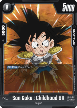 112. Son Goku : Childhood BR - RAGING ROAR - FB03
