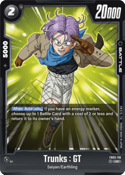 118. Trunks : GT - RAGING ROAR - FB03
