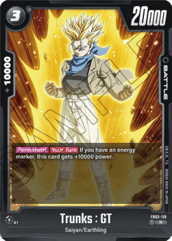 119. Trunks : GT - RAGING ROAR - FB03