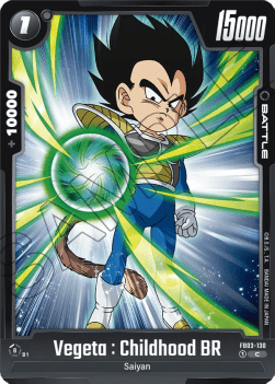 130. Vegeta : Childhood BR - RAGING ROAR - FB03
