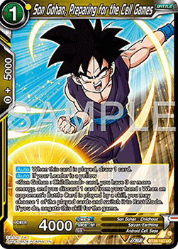 103. Son Gohan, Preparing For The Cell Games  - ULTIMATE ADVENT - BT26