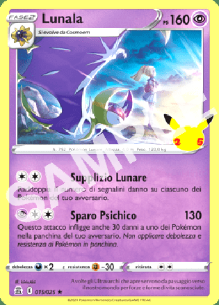 15/25 Lunala - GRAN FESTA