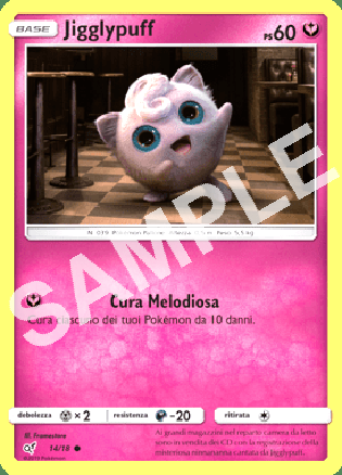 14/25 Jigglypuff - DETECTIVE PIKACHU