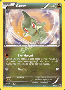 12/20 Axew - TESORO DEI DRAGHI