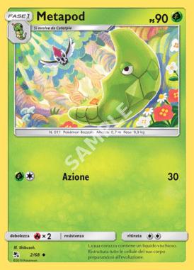 2/68 Metapod - DESTINO SFUGGENTE