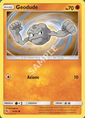 33/68 Geodude - DESTINO SFUGGENTE