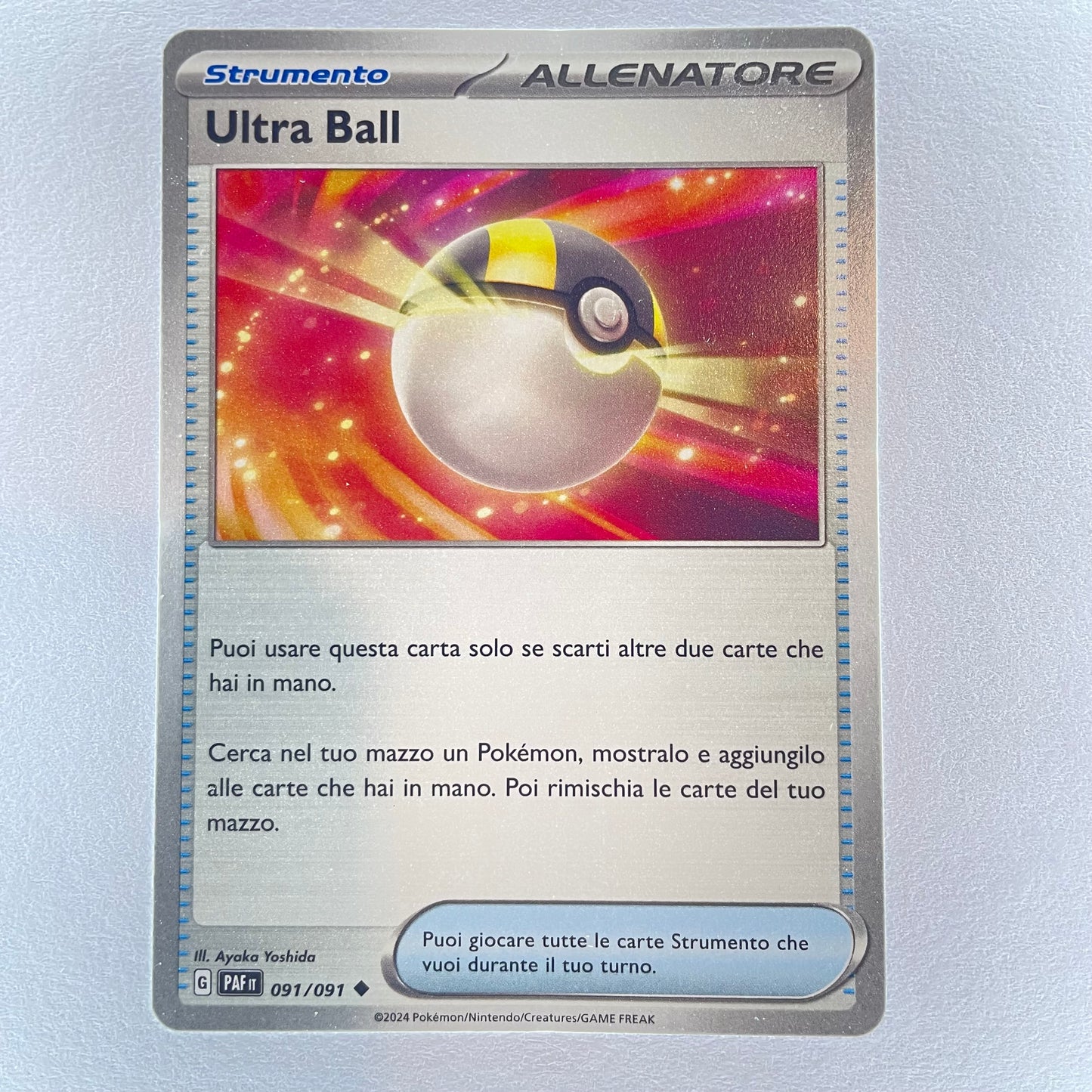 91/91 Ultra Ball - DESTINO DI PALDEA - PAF - ITA