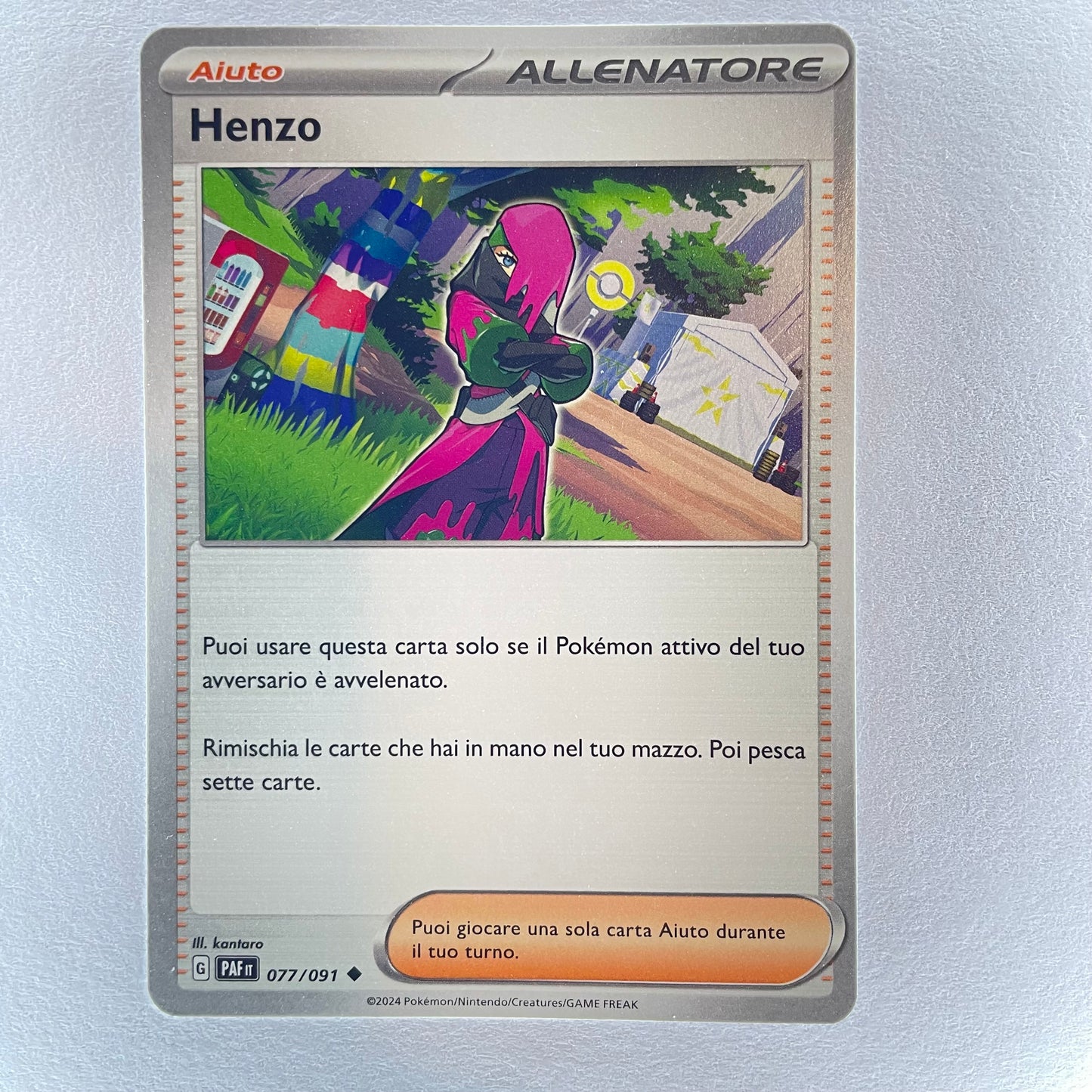 77/91 Henzo - DESTINO DI PALDEA - PAF - ITA