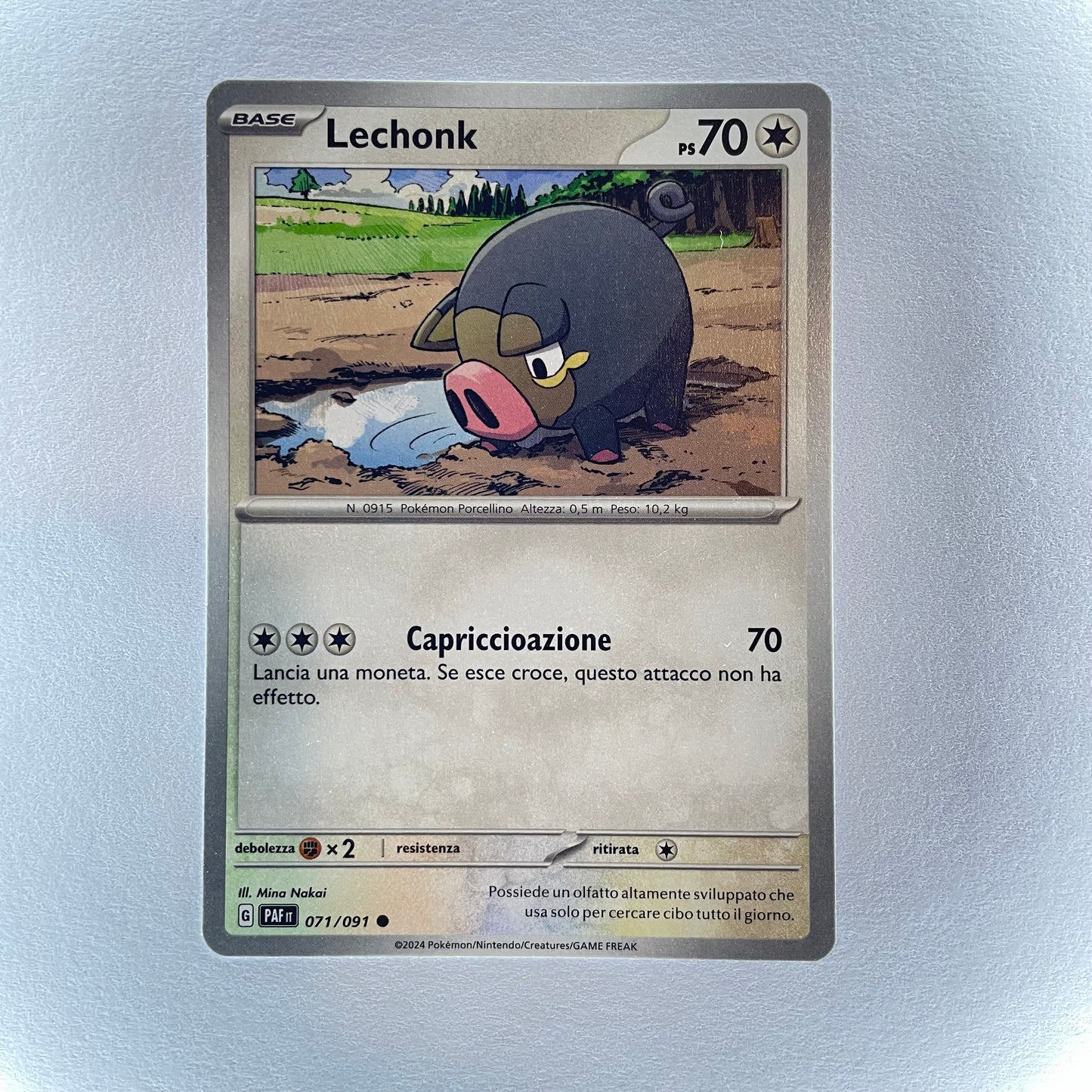 71/91 Lechonk - DESTINO DI PALDEA - PAF - ITA