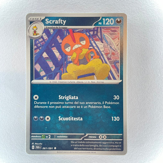 61/91 Scrafty - DESTINO DI PALDEA - PAF - ITA