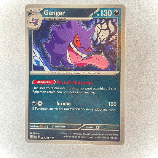 57/91 Gengar - DESTINO DI PALDEA - PAF - ITA