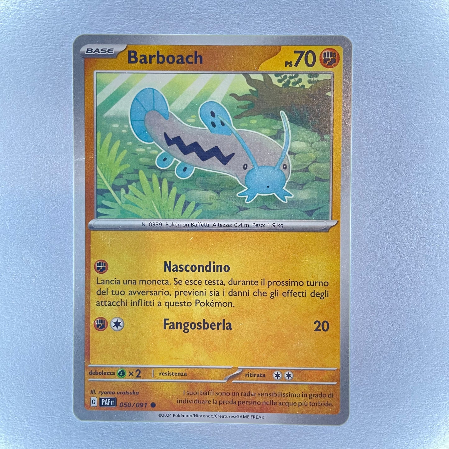 50/91 Barboach - DESTINO DI PALDEA - PAF - ITA