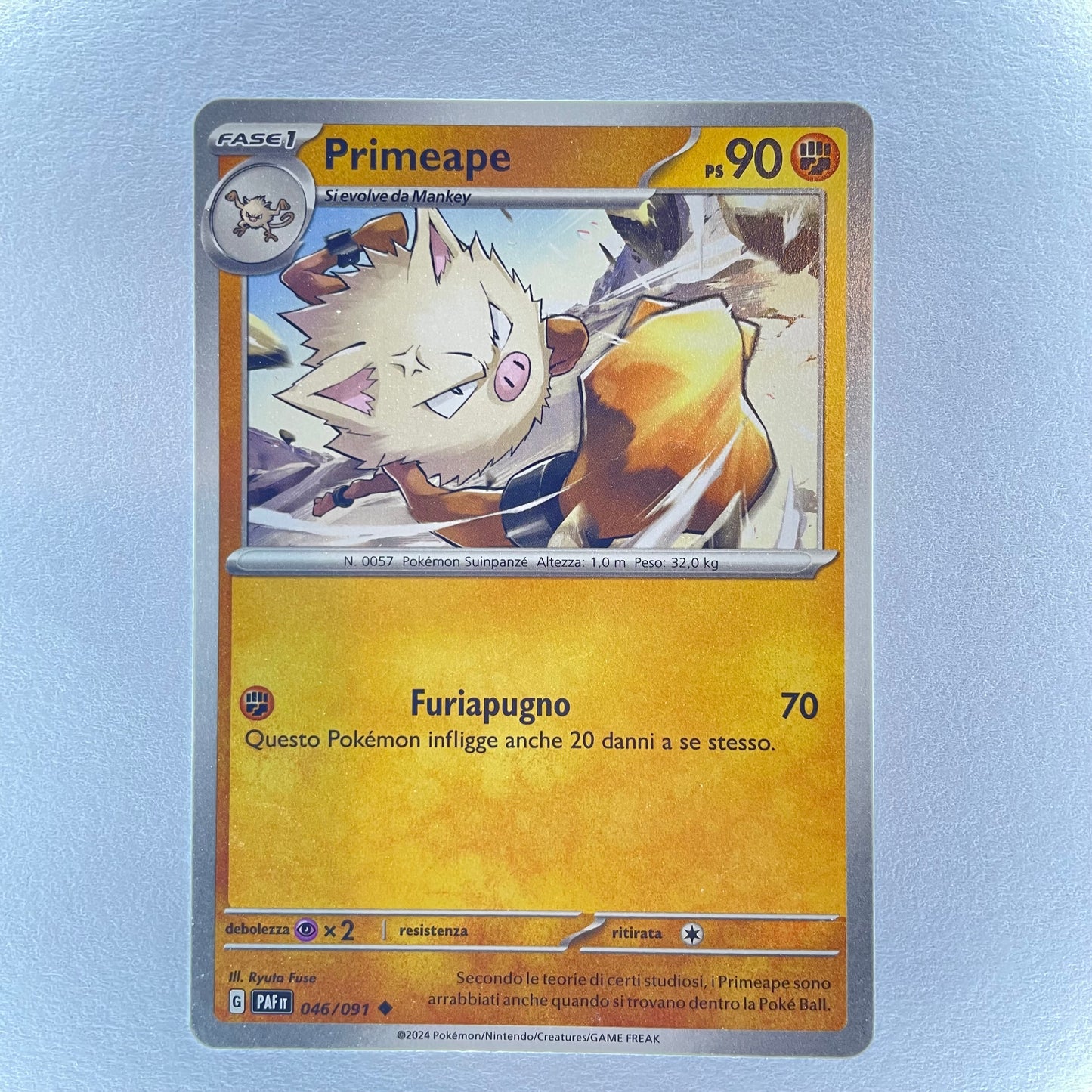 46/91 Primeape - DESTINO DI PALDEA - PAF - ITA