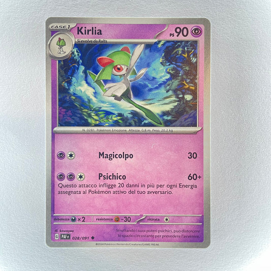 28/91 Kirlia - DESTINO DI PALDEA - PAF - ITA