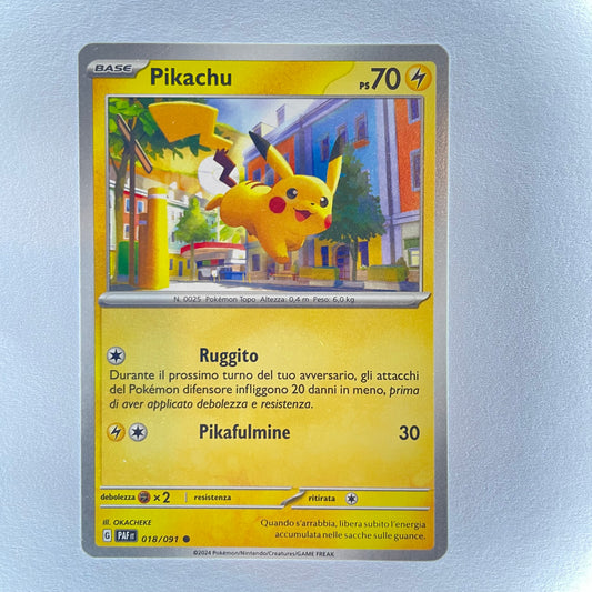 18/91 Pikachu - DESTINO DI PALDEA - PAF - ITA