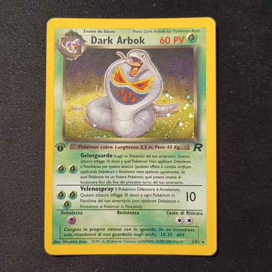 Dark Arbok 2/82 ITA Team Rocket PRIMA EDIZIONE GOOD - Carta Pokémon | Il Grimorio TCG