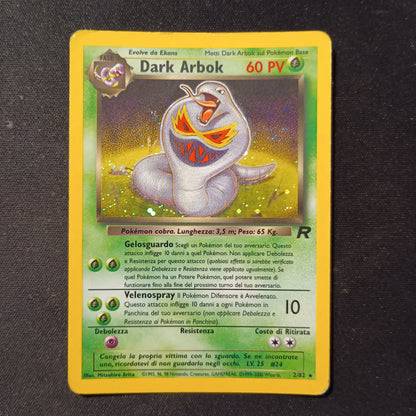 Dark Arbok 2/82 ITA Team Rocket PLAYED - Carta Pokémon | Il Grimorio TCG