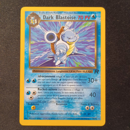 Dark Blastoise 20/82 ITA Team Rocket EXELLENT - Carta Pokémon | Il Grimorio TCG