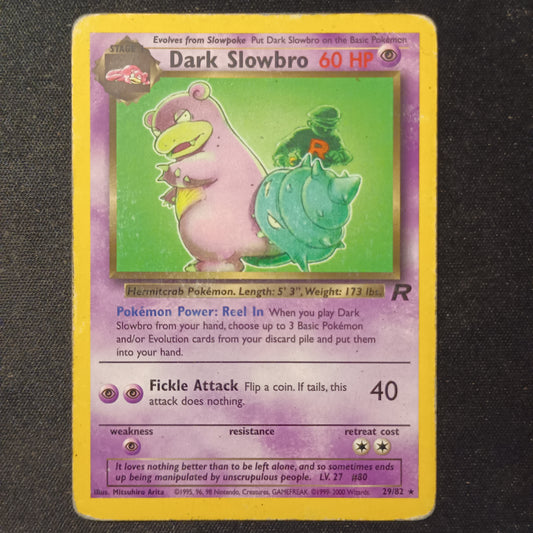 Dark Slowbro 29/82 ITA Team Rocket PLAYED - Carta Pokémon | Il Grimorio TCG