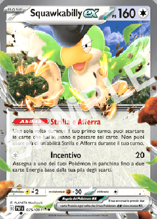 75/91 Squawkabilly EX - DESTINO DI PALDEA