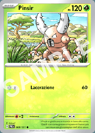 3/131 Pinsir - EVOLUZIONI PRISMATICHE - PRE