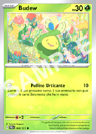 4/131 Budew - EVOLUZIONI PRISMATICHE - PRE