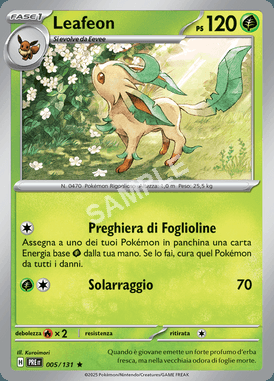 5/131 Leafeon - EVOLUZIONI PRISMATICHE