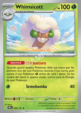 8/131 Whimsicott - EVOLUZIONI PRISMATICHE