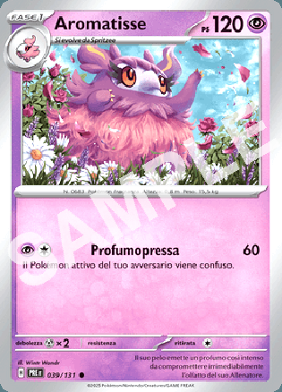 39/131 Aromatisse - EVOLUZIONI PRISMATICHE