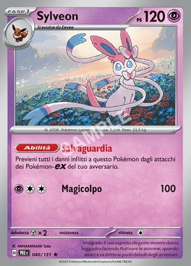 40/131 Sylveon - EVOLUZIONI PRISMATICHE