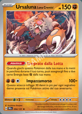 54/131 Ursaluna Luna Cremisi - EVOLUZIONI PRISMATICHE