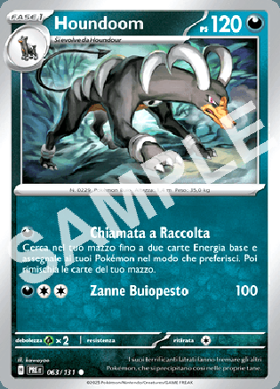 63/131 Houndoom - EVOLUZIONI PRISMATICHE