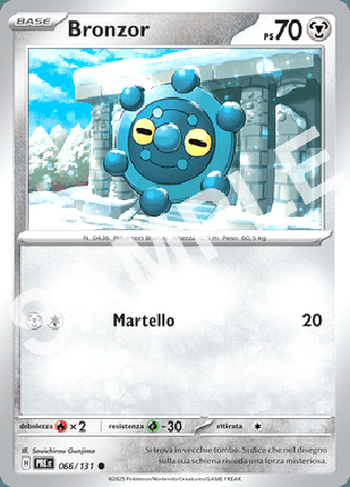 66/131 Bronzor - EVOLUZIONI PRISMATICHE