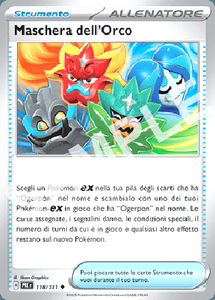 118/131 Maschera dell'Orco - EVOLUZIONI PRISMATICHE