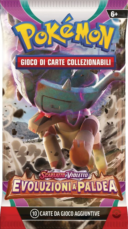 Busta Pokemon EVOLUZIONI A PALDEA (Artwork Casuale) - ITA