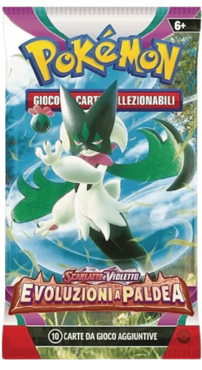 Busta Pokemon EVOLUZIONI A PALDEA (Artwork Casuale) - ITA