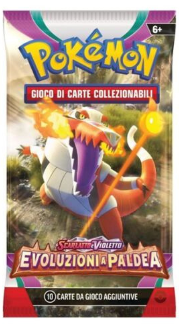 Busta Pokemon EVOLUZIONI A PALDEA (Artwork Casuale) - ITA