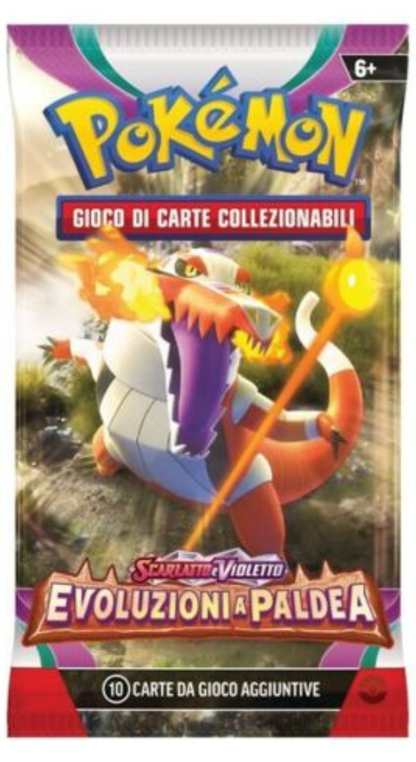 Busta Pokemon EVOLUZIONI A PALDEA (Artwork Casuale) - ITA