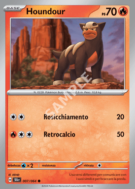 7/64 Houndour - SEGRETO FIABESCO - SFA