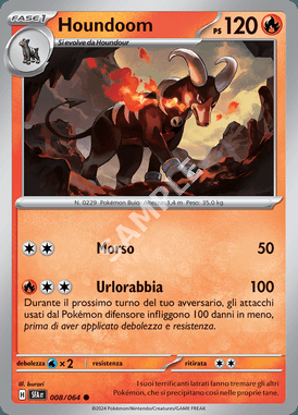 8/64 Houndoom - SEGRETO FIABESCO - SFA