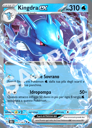 12/64 Kingdra EX - SEGRETO FIABESCO