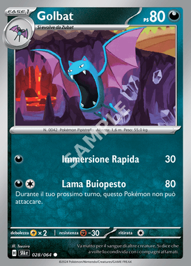 28/64 Golbat - SEGRETO FIABESCO - SFA