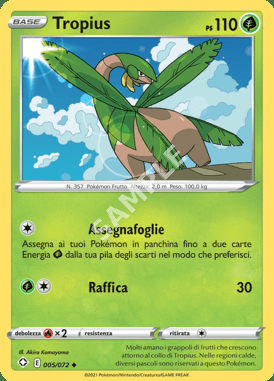 5. Tropius - DESTINO SPLENDENTE