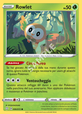 6. Rowlet - DESTINO SPLENDENTE
