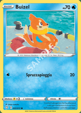 22. Buizel - DESTINO SPLENDENTE