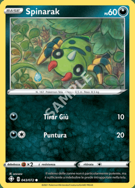 43. Spinarak - DESTINO SPLENDENTE