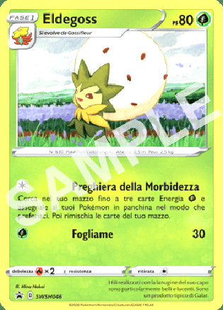 SWSH46 Eldegoss - SPADA & SCUDO PROMO