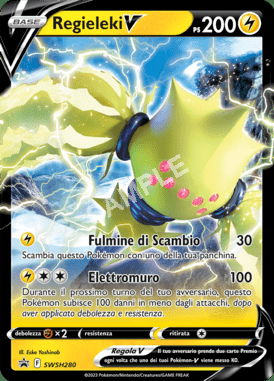 SWSH280 Regieleki V - SPADA & SCUDO PROMOS