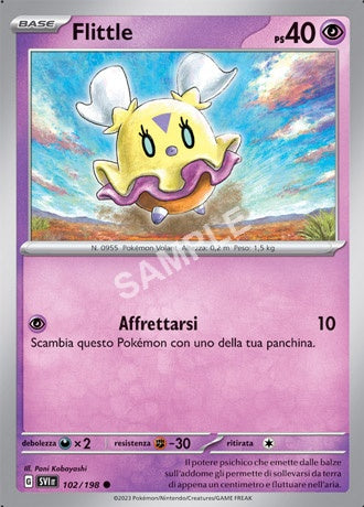 102/198 Flittle - SCARLATTO E VIOLETTO